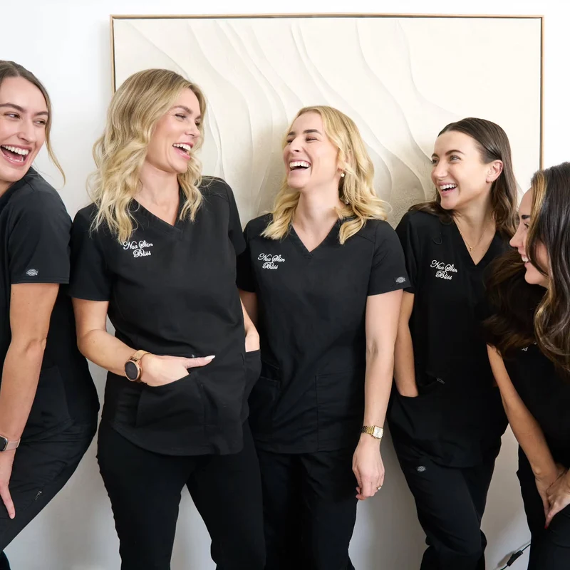 The NUA Skin team of skin therapists at the clinic